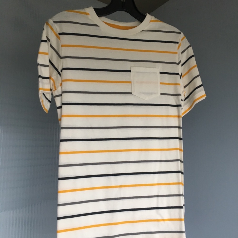 CIRCO - Multi Color Stripe Pocket Tee